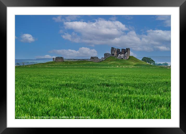 Mystical Ruins of Duffus Castle Framed Mounted Print by Tom McPherson