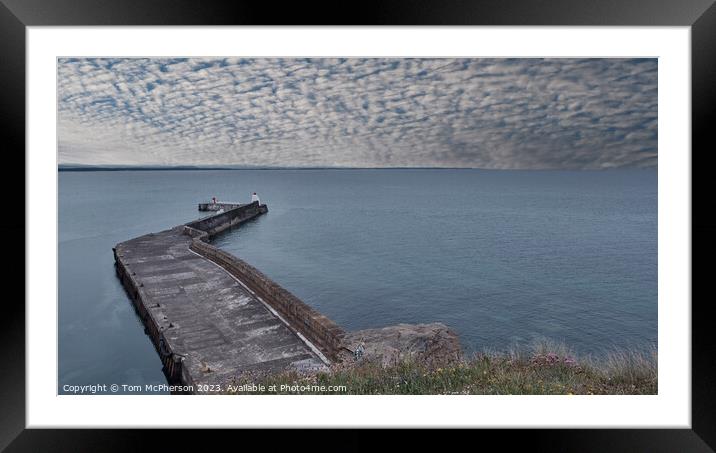 Serenity by the Sea Framed Mounted Print by Tom McPherson