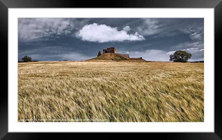 Ruins of Duffus Castle Framed Mounted Print by Tom McPherson