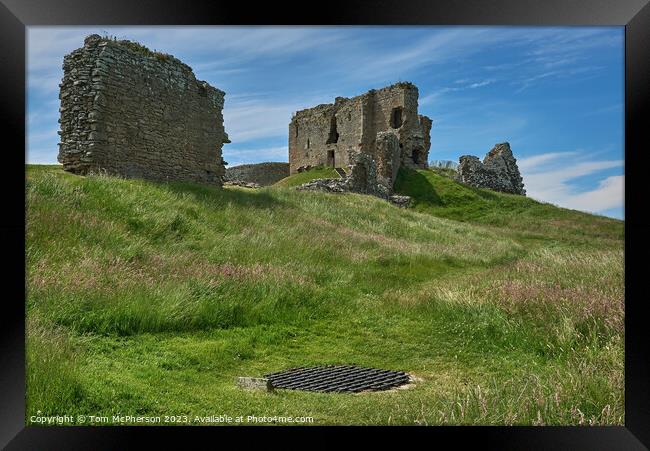 Mystical Ruins of Duffus Castle Framed Print by Tom McPherson