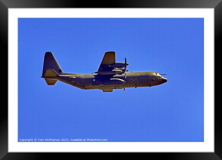 Hercules Retires in Style Framed Mounted Print by Tom McPherson
