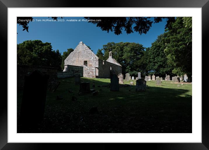 Timeless Beauty: Ruins of the Church of the Blesse Framed Mounted Print by Tom McPherson