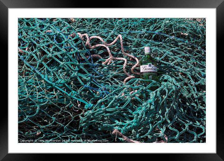 Gin and Nets Framed Mounted Print by Tom McPherson