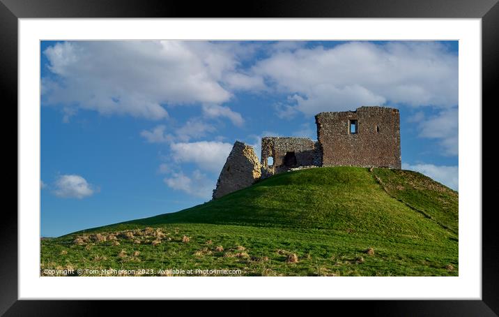 Enchanting Ruins of Duffus Castle Framed Mounted Print by Tom McPherson