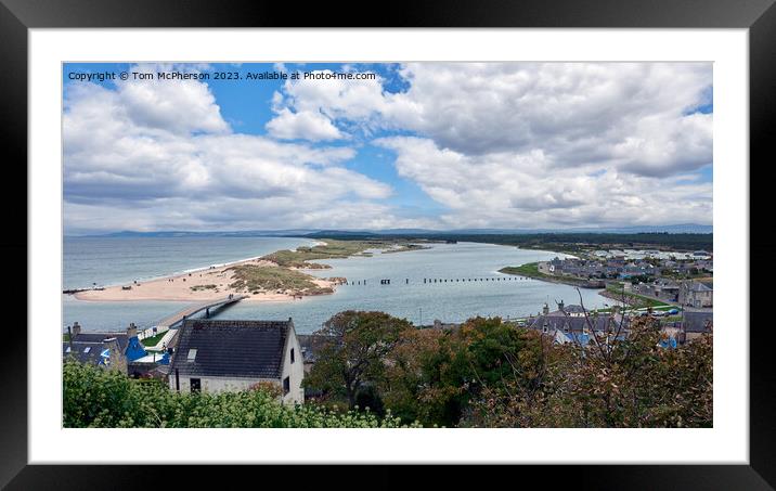 The Evolution of Lossiemouth East Beach Bridges Framed Mounted Print by Tom McPherson