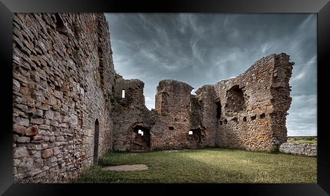 The Enchanted Interior of Duffus Castle Framed Print by Tom McPherson