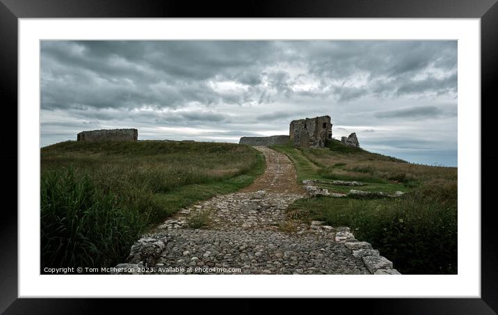The Enchanting Duffus Castle Framed Mounted Print by Tom McPherson