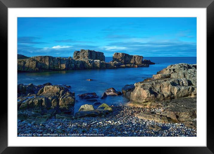 "Serenity Unveiled" Daisy Rock Hopeman Framed Mounted Print by Tom McPherson