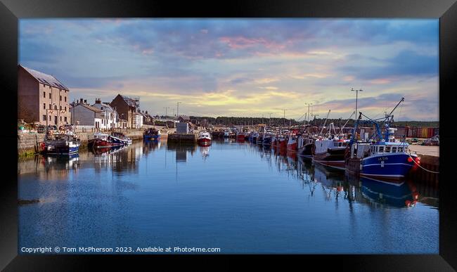 "Twilight Serenity: The Enchanting Reflections of  Framed Print by Tom McPherson