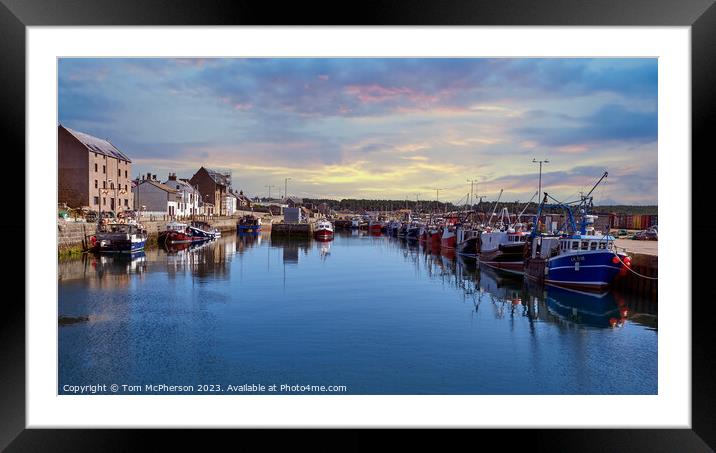 "Twilight Serenity: The Enchanting Reflections of  Framed Mounted Print by Tom McPherson