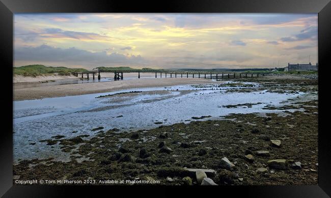 "Dawning Beauty" Lossiemouth Framed Print by Tom McPherson