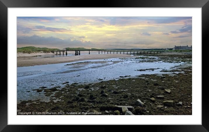 "Dawning Beauty" Lossiemouth Framed Mounted Print by Tom McPherson