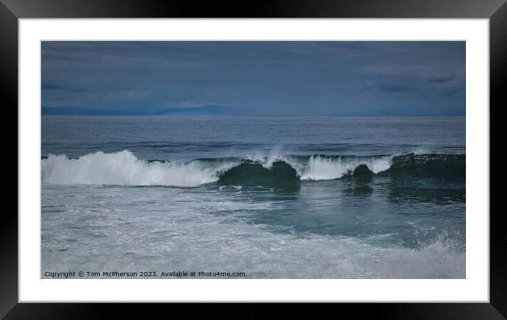 "Aquatic Bliss" Framed Mounted Print by Tom McPherson