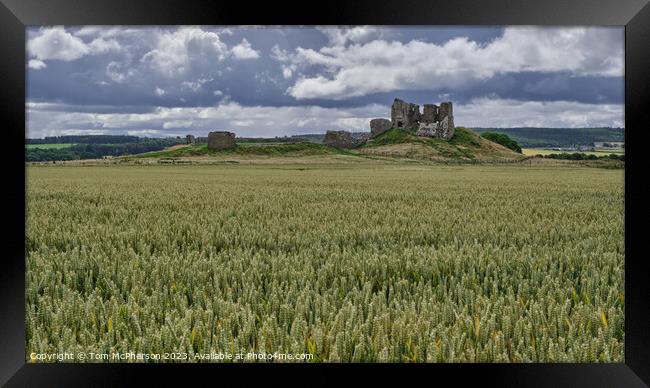 Serene Ruins of Duffus Castle Framed Print by Tom McPherson