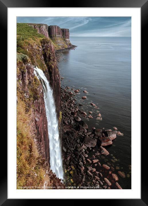 Spotlight on Scotland: Kilt Rock & Mealt Falls Framed Mounted Print by Tom McPherson