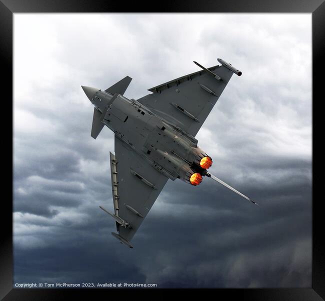 Agile Warrior: The Typhoon FGR.Mk 4 Framed Print by Tom McPherson