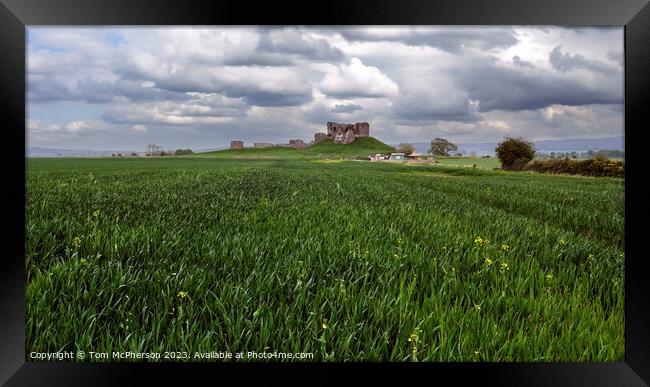 Duffus Castle: In Conversation with Kula Hut Framed Print by Tom McPherson
