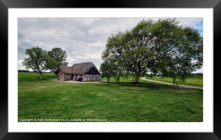'Leanach Cottage: Unheard Tales from Culloden Moor Framed Mounted Print by Tom McPherson