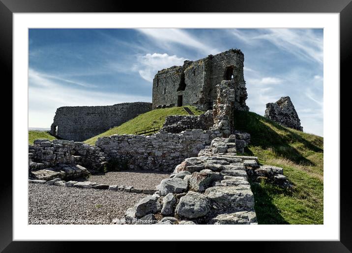 Echoes of Duffus Castle's Past Framed Mounted Print by Tom McPherson