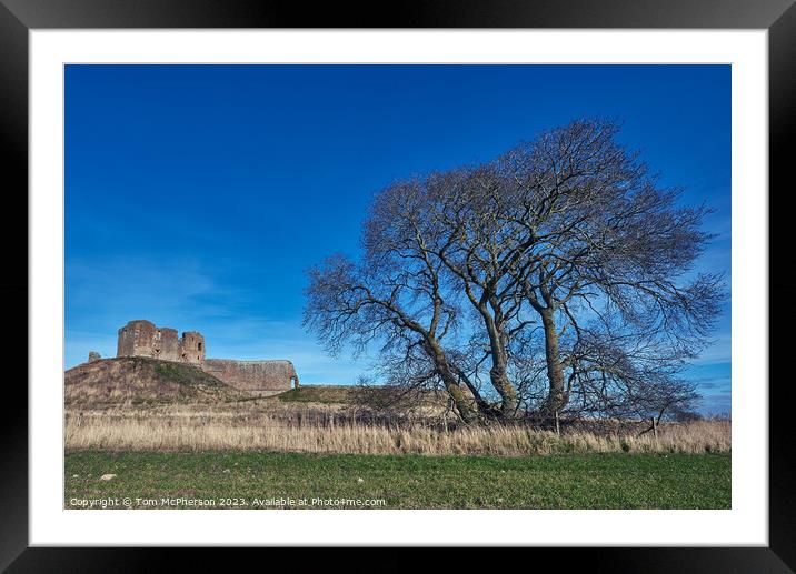 Echoes of Time: Duffus Castle Framed Mounted Print by Tom McPherson