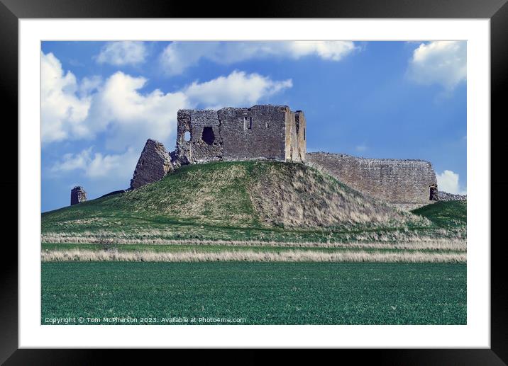 Echoes of History: Duffus Castle Framed Mounted Print by Tom McPherson