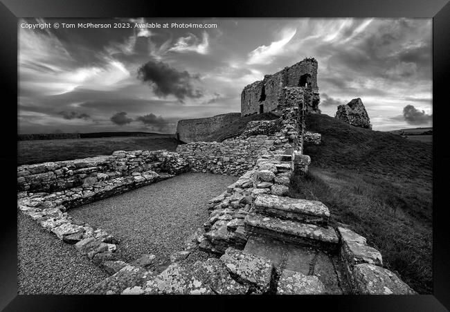 'Eternal Echoes of Duffus Castle, Moray' Framed Print by Tom McPherson