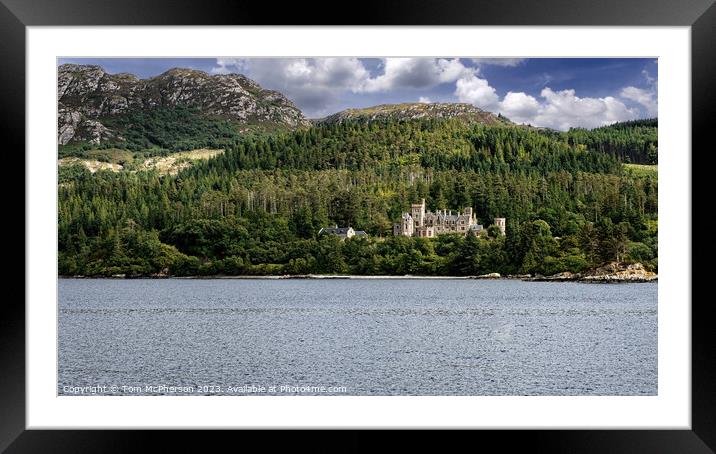 Duncraig Castle: A Baronial Beauty Framed Mounted Print by Tom McPherson