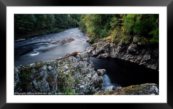 Randolph's Leap Framed Mounted Print by Tom McPherson