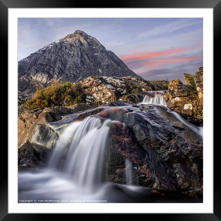 The Buachaille Framed Mounted Print by Tom McPherson