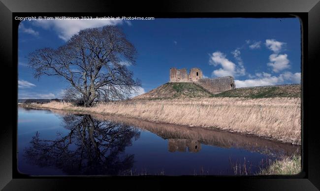 Historic Duffus Castle Framed Print by Tom McPherson