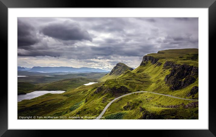 The Quiraing, Isle of Skye, Scotland Framed Mounted Print by Tom McPherson