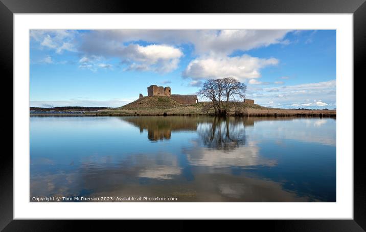 Castle by the Loch Framed Mounted Print by Tom McPherson