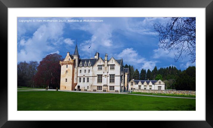 Majestic Brodie Castle Framed Mounted Print by Tom McPherson