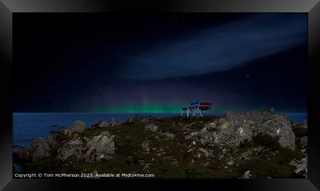 Aurora Borealis Framed Print by Tom McPherson