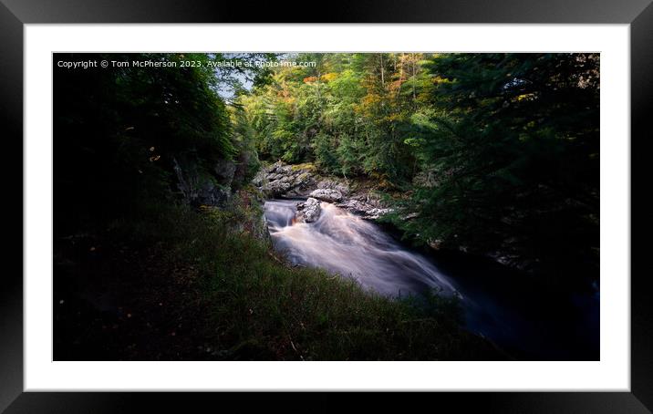 Randolph's Leap Framed Mounted Print by Tom McPherson