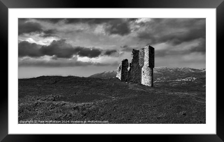 Ardvreck Castle Framed Mounted Print by Tom McPherson