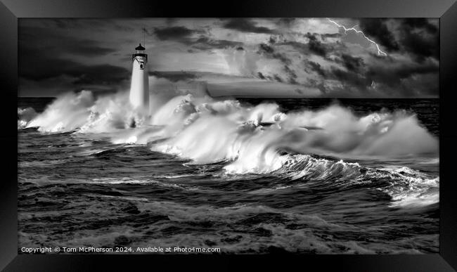 The Storm Framed Print by Tom McPherson