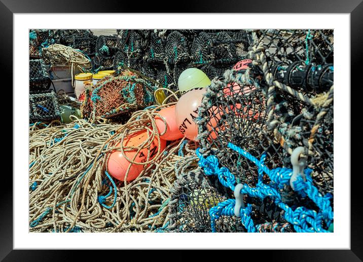 Creels & Ropes Framed Mounted Print by Tom McPherson