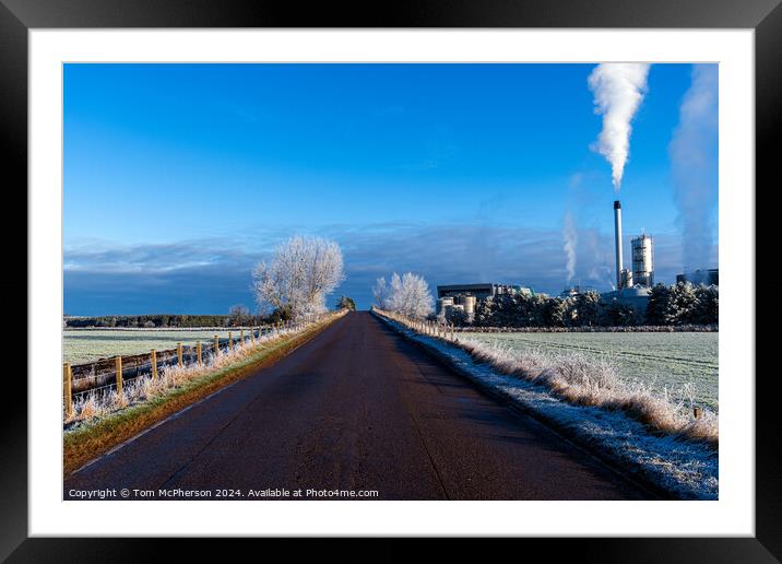 A Frosty Morning Framed Mounted Print by Tom McPherson