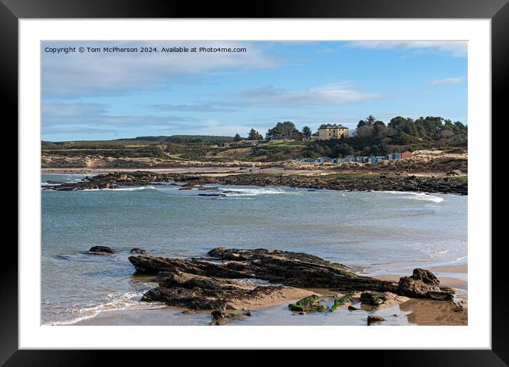 Hopeman village Framed Mounted Print by Tom McPherson