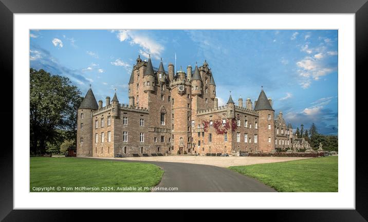 Glamis Castle Framed Mounted Print by Tom McPherson