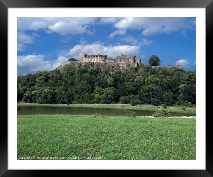 Stirling Castle Framed Mounted Print by Tom McPherson