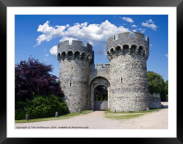 Cooling Castle  Framed Mounted Print by Tom McPherson