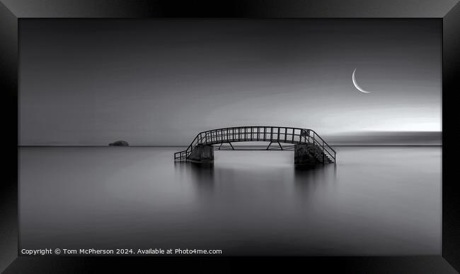 Bridge to Nowhere Framed Print by Tom McPherson