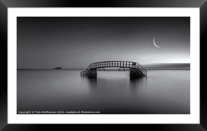 Bridge to Nowhere Framed Mounted Print by Tom McPherson