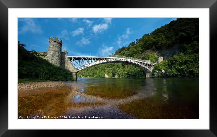 Craigellachie Bridge Framed Mounted Print by Tom McPherson