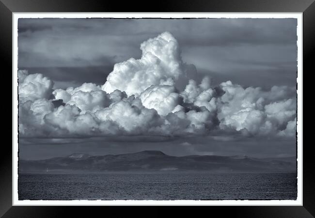 Cloud Formations over Moray Firth Framed Print by Tom McPherson