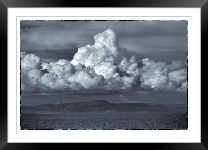 Cloud Formations over Moray Firth Framed Mounted Print by Tom McPherson