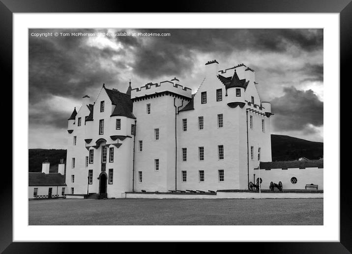 Blair Castle  Framed Mounted Print by Tom McPherson