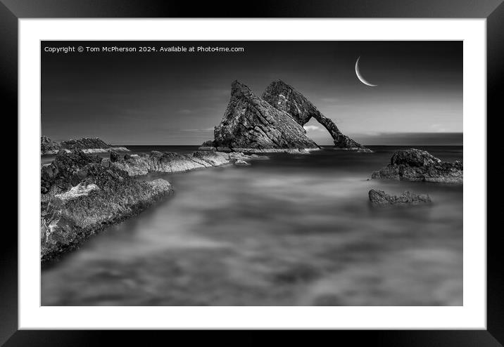 Bow Fiddle Rock Framed Mounted Print by Tom McPherson